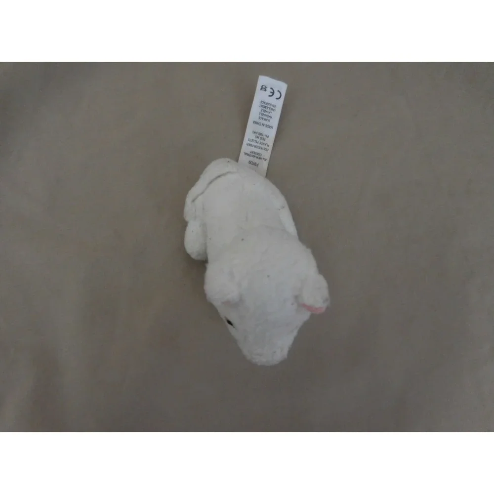 American Girl Doll Rebecca's White Kitten Cat‎ Pet Plush 2013 F9709